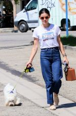 LUCY HALE Leaves Joan