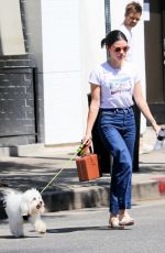 LUCY HALE Leaves Joan