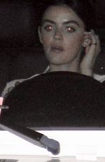 LUCY HALE Oot for Dinner with Friends in Los Angeles 09/06/2019
