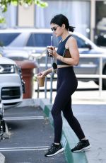 LUCY HALE Out for Coffee in Los Angeles 09/01/2019