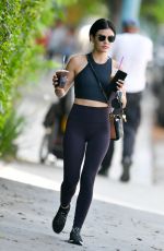 LUCY HALE Out for Coffee in Los Angeles 09/01/2019