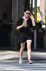 LUCY HALE Out for Ice Coffee in New York 09/21/2019