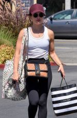 LUCY HALE Shopping at Sephora in Studio City 09/03/2019