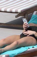 LYDIA BRIGHT in Swimsuit at a Pool in Ibiza 09/20/2019