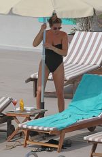 LYDIA BRIGHT in Swimsuit at a Pool in Ibiza 09/20/2019