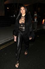 MABEL Arrives at Love Magazine London Fashion Week Party 09/16/2019