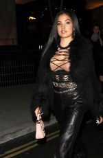 MABEL Arrives at Love Magazine London Fashion Week Party 09/16/2019