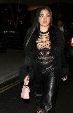 MABEL Arrives at Love Magazine London Fashion Week Party 09/16/2019