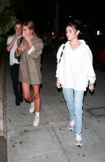 MADISON BEER Leaves Matsuhisa in Los Angeles 09/20/2019