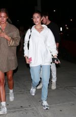 MADISON BEER Leaves Matsuhisa in Los Angeles 09/20/2019