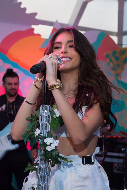 MADISON BEER Performs at Surf Lodge in Montauk 08/31/2019