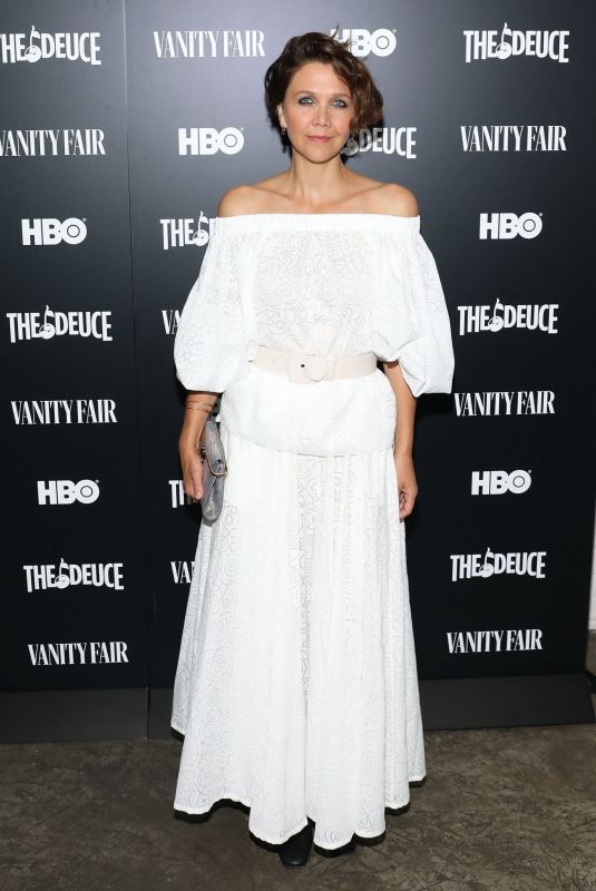 MAGGIE GYLLENHAAL at The Deuce Screening in New York 09/05/2019
