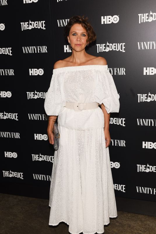 MAGGIE GYLLENHAAL at The Deuce, Season 3 Special Screening Hosted by Vanity Fair in New York 09/05/2019