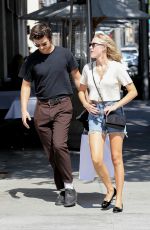 MAIKA MONROE and Joe Keery Out Shopping in Beverly Hills 09/18/2019