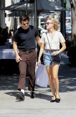 MAIKA MONROE and Joe Keery Out Shopping in Beverly Hills 09/18/2019