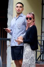 MAISIE WILLIAMS and Reuben Selby Out in New York 09/05/2019