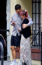 MAISIE WILLIAMS and Reuben Selby Out in New York 09/05/2019