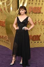 MAISIE WILLIAMS at 71st Annual Emmy Awards in Los Angeles 09/22/2019