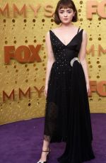MAISIE WILLIAMS at 71st Annual Emmy Awards in Los Angeles 09/22/2019