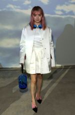 MAISIE WILLIAMS at Christopher Kane Show at London Fashion Week 09/16/2019