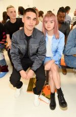 MAISIE WILLIAMS at Helmut Lang Show at New York Fashion Week 09/07/2019