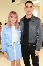 MAISIE WILLIAMS at Helmut Lang Show at New York Fashion Week 09/07/2019