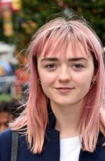 MAISIE WILLIAMS at Thom Browne The Officepeople Performance Installation at New York Fashion Week 09/07/2019