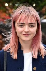 MAISIE WILLIAMS at Thom Browne The Officepeople Performance Installation at New York Fashion Week 09/07/2019