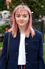 MAISIE WILLIAMS at Thom Browne The Officepeople Performance Installation at New York Fashion Week 09/07/2019