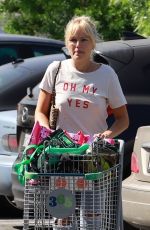 MALIN AKERMAN Out Shopping in Glendale 09/02/2019