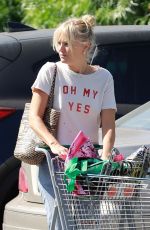 MALIN AKERMAN Out Shopping in Glendale 09/02/2019