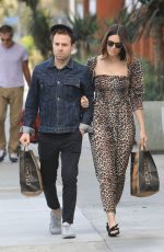 MANDY MOORE Leaves Erewhon Market in West Hollywood 09/19/2019