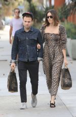 MANDY MOORE Leaves Erewhon Market in West Hollywood 09/19/2019