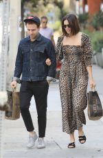 MANDY MOORE Leaves Erewhon Market in West Hollywood 09/19/2019