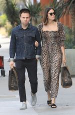 MANDY MOORE Leaves Erewhon Market in West Hollywood 09/19/2019