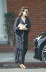 MANDY MOORE Out and About in Los Angeles 09/17/2019