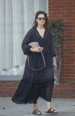 MANDY MOORE Out and About in Los Angeles 09/17/2019