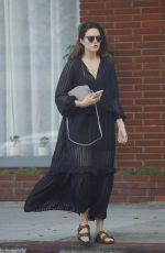 MANDY MOORE Out and About in Los Angeles 09/17/2019