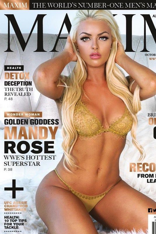 MANDY ROSE in Maxim Magazine, Australia October 2019