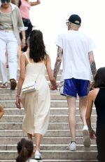 MARGARET QUALLEY and Pete Davidson Out in Venice 09/02/2019