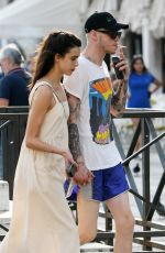 MARGARET QUALLEY and Pete Davidson Out in Venice 09/02/2019