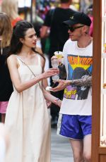MARGARET QUALLEY and Pete Davidson Out in Venice 09/02/2019