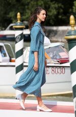 MARGARET QUALLEY Arrives at Excelsior Hotel in Venice 09/02/2019