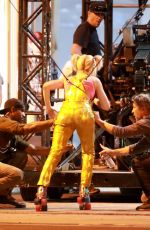 MARGOT ROBBIE on the Set of Birds of Prey in Los Angeles 09/05/2019