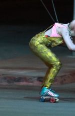 MARGOT ROBBIE on the Set of Birds of Prey in Los Angeles 09/05/2019