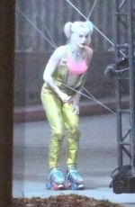 MARGOT ROBBIE on the Set of Birds of Prey in Los Angeles 09/05/2019
