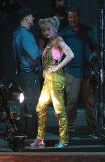 MARGOT ROBBIE on the Set of Birds of Prey in Los Angeles 09/17/2019