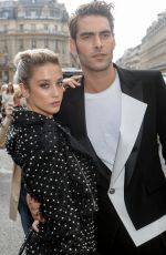 MARIA PEDRAZA at Balmain Fashion Show at Paris Fashion Week 09/27/2019