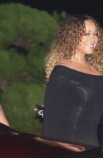 MARIAH CAREY Out for Dinner at Nobu in Malibu 09/14/2019