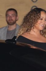 MARIAH CAREY Out for Dinner at Nobu in Malibu 09/14/2019